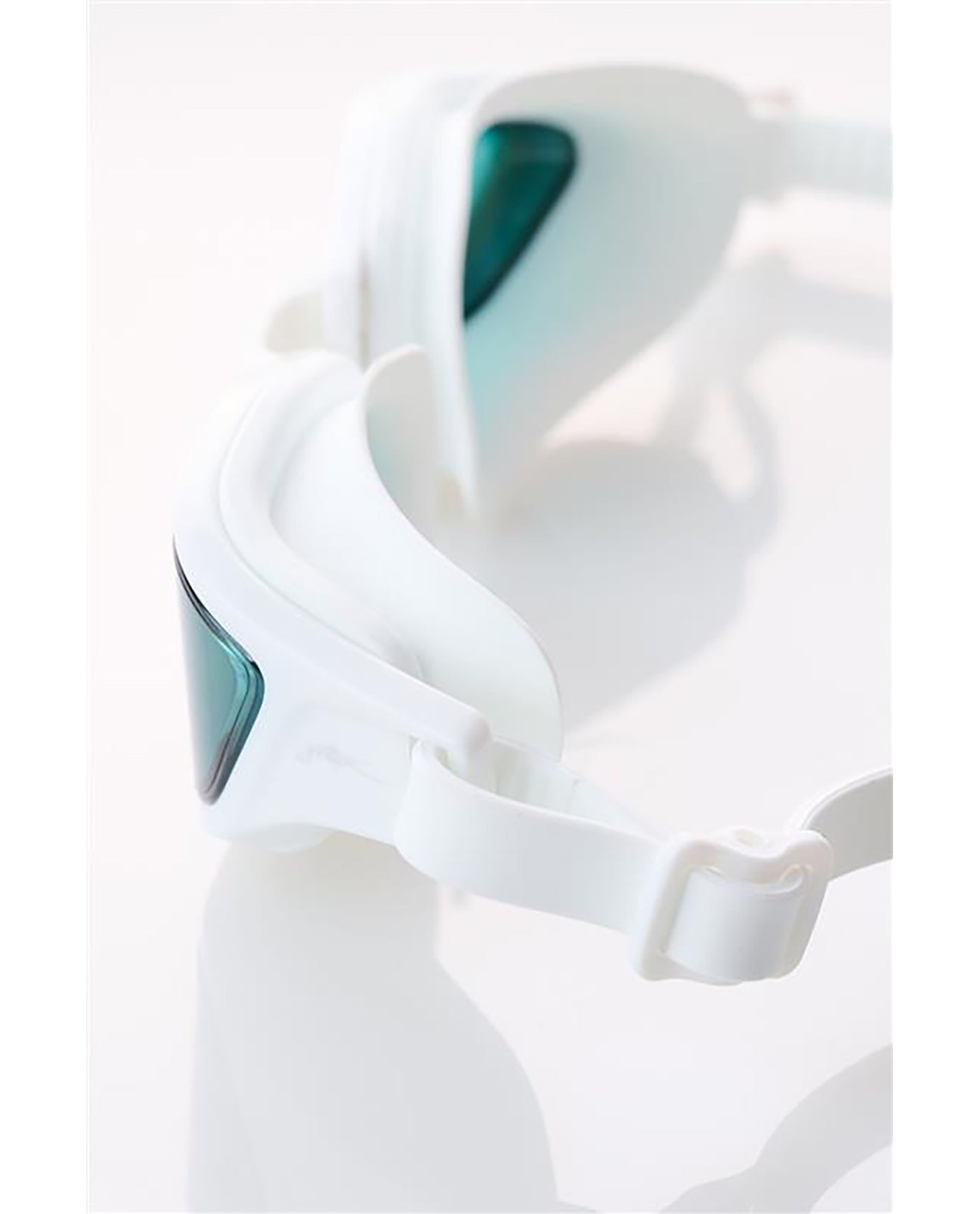 White Swim Goggles-White