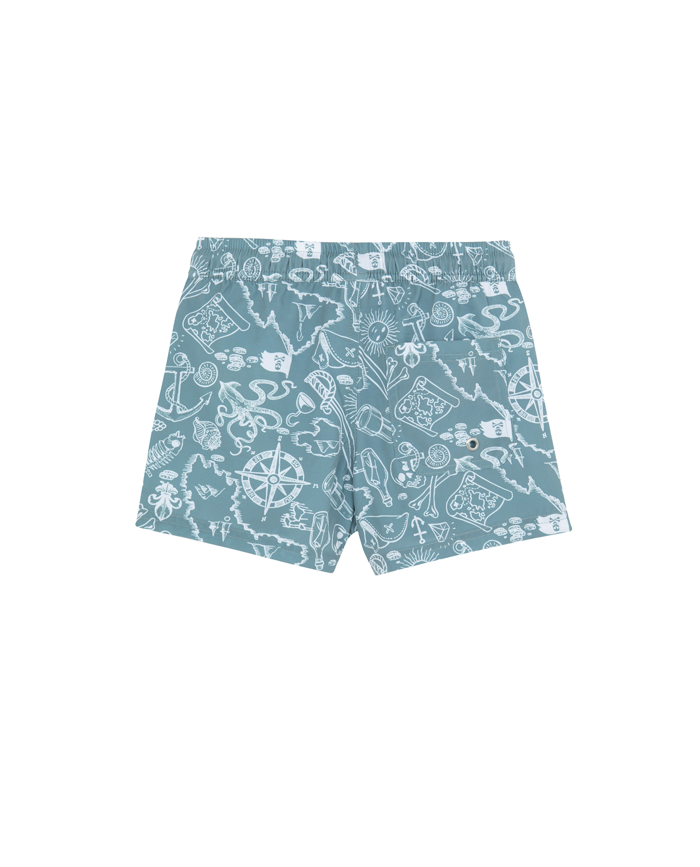Boys 2 Match Drawstring Swim Shorts