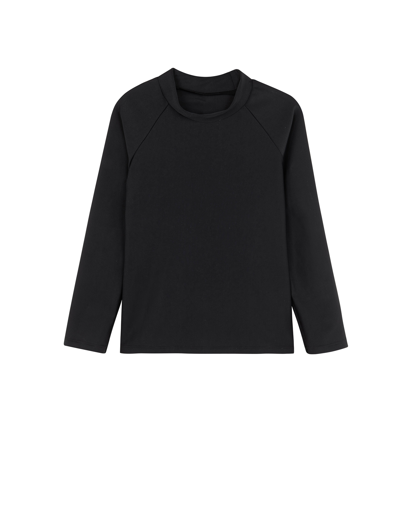Boys 2 Match Long Sleeve Swim Shirt | BLACK