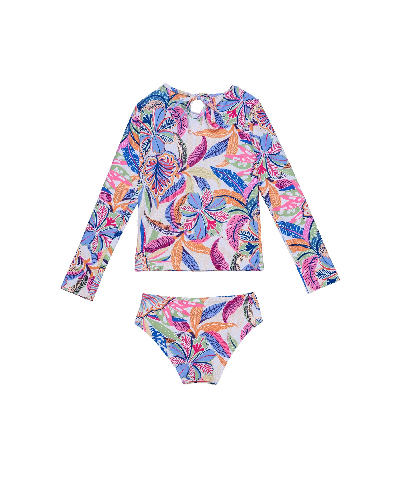 Tropic Fun Long Sleeve Rash Guard Set-Multi