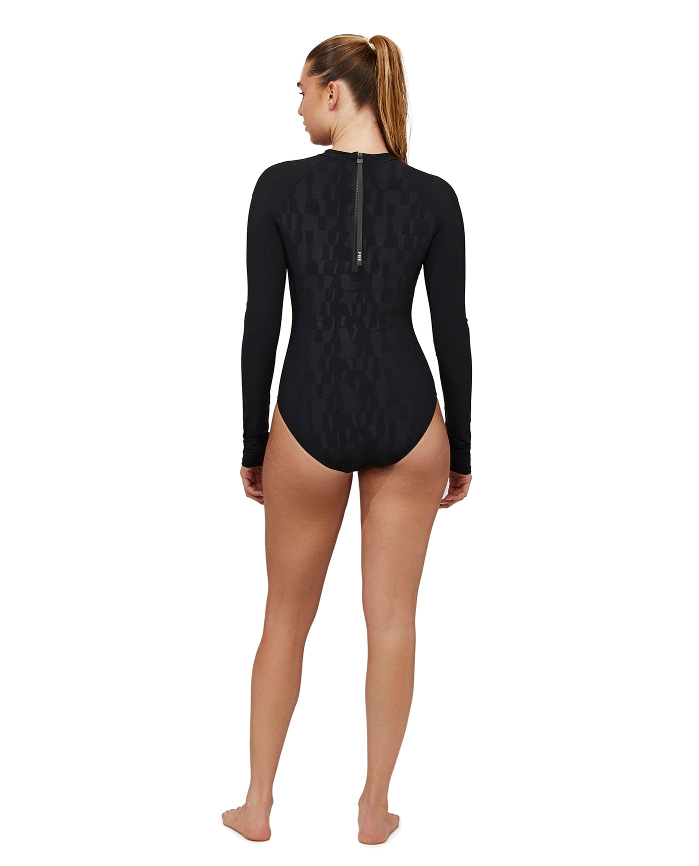 Ocean's Eleven Long Sleeve One Piece | multi-black