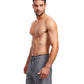 Side View View Of Gottex Men 7-Inch Swim Trunks | GOTTEX MEN GREY AND BLACK ACCENT
