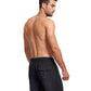Back View Of Gottex Men 7-Inch Swim Trunks | GOTTEX MEN BLACK AND GREY ACCENT