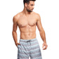 Front View Of Gottex Men 7-Inch Swim Trunks | GOTTEX MEN GREY WAVE