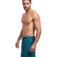 Side View View Of Gottex Men 7-Inch Swim Trunks | GOTTEX MEN PETROL AND NAVY ACCENT
