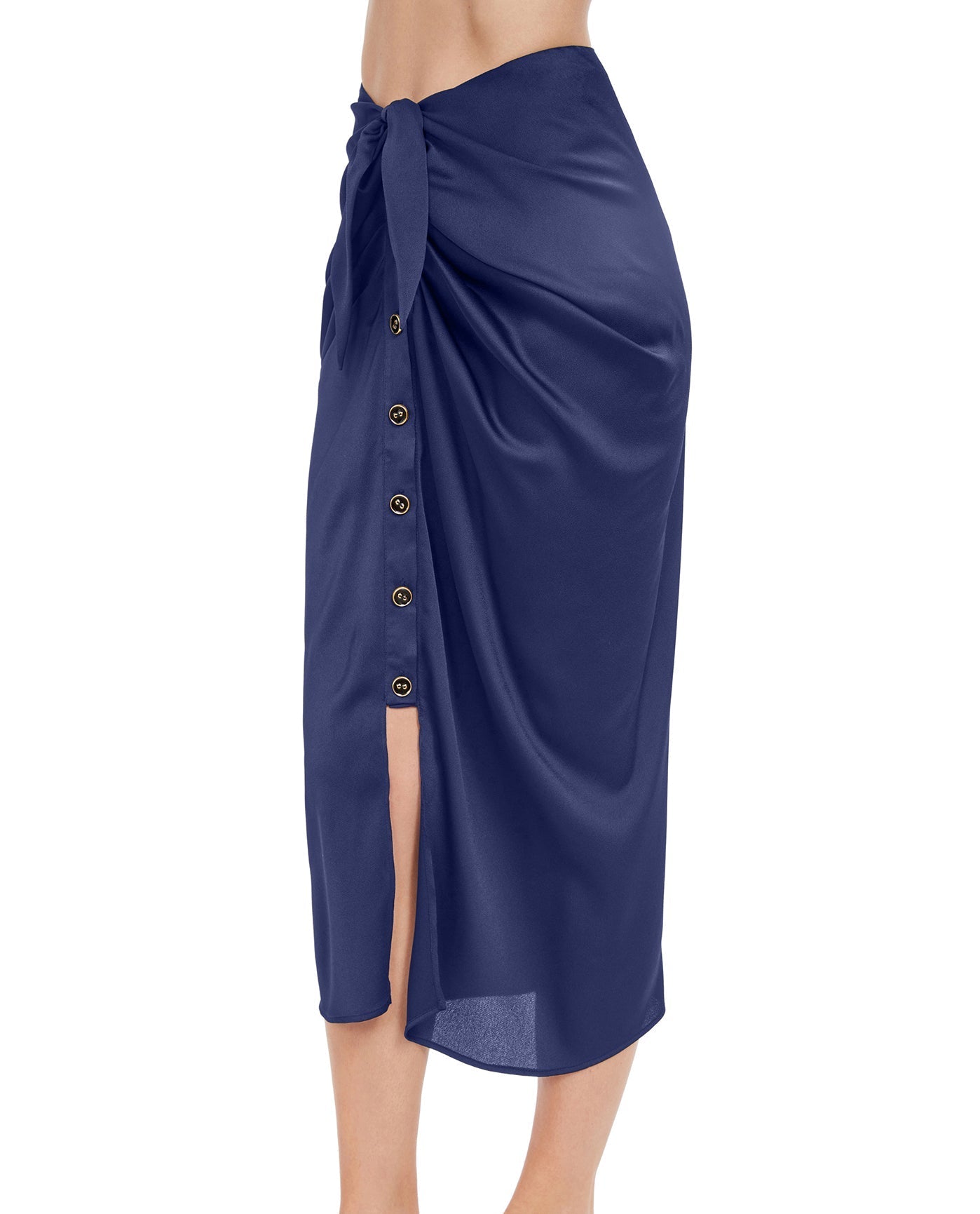 Navy skirt cover up hotsell