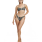 Front View Of Luma Artsy Chic V Wire Bikini Top | artsy-chic-dark-olive-lilac