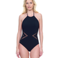 Gottex Day Dreamer High Neck Halter One Piece Swimsuit
