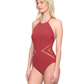 Gottex Day Dreamer High Neck Halter One Piece Swimsuit