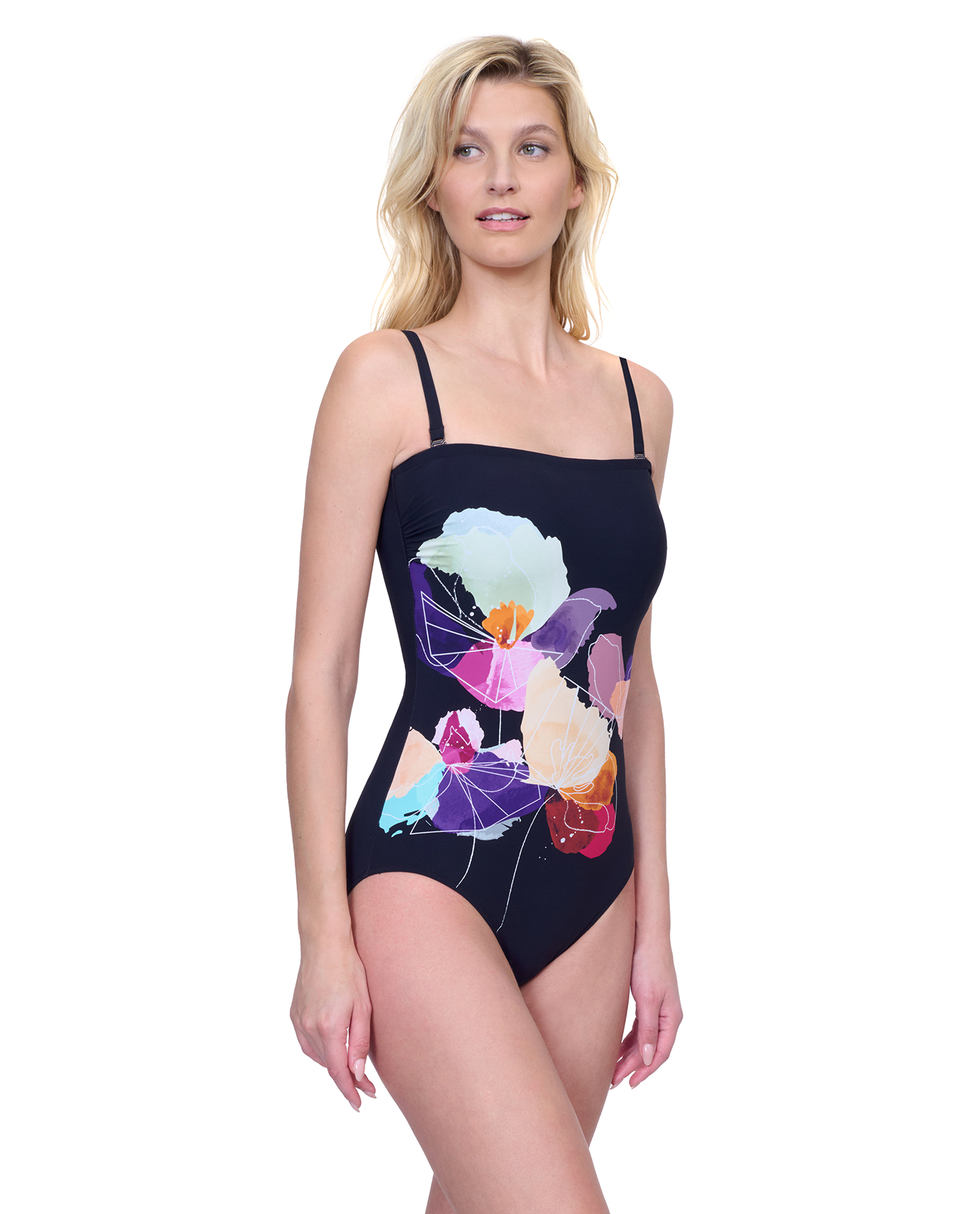 Enchanted Sun Bandeau One Piece Swimsuit