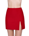 Harbourside Textured Cover Up Mini Skirt With Slit