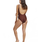 Back View Of Luma High End V Wire One Piece | Bronze