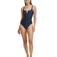 Front View Of Luma High End V Wire One Piece | Midnight-Blue