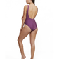 Back View Of Luma High End V Wire One Piece | Purple