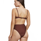 Back View Of Luma High End V Wire Bikini Top | Bronze