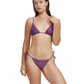 Front View Of Luma High End High Waist Swim Bottom | Purple