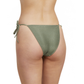 Back View Of Luma High End High Waist Swim Bottom | Olive