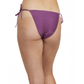 Back View Of Luma High End High Waist Swim Bottom | Purple