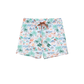 Front View Of Shore Thing  5" Swim Trunks | white-multi
