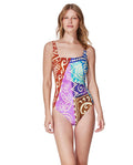 Ashanti Square Neck One Piece