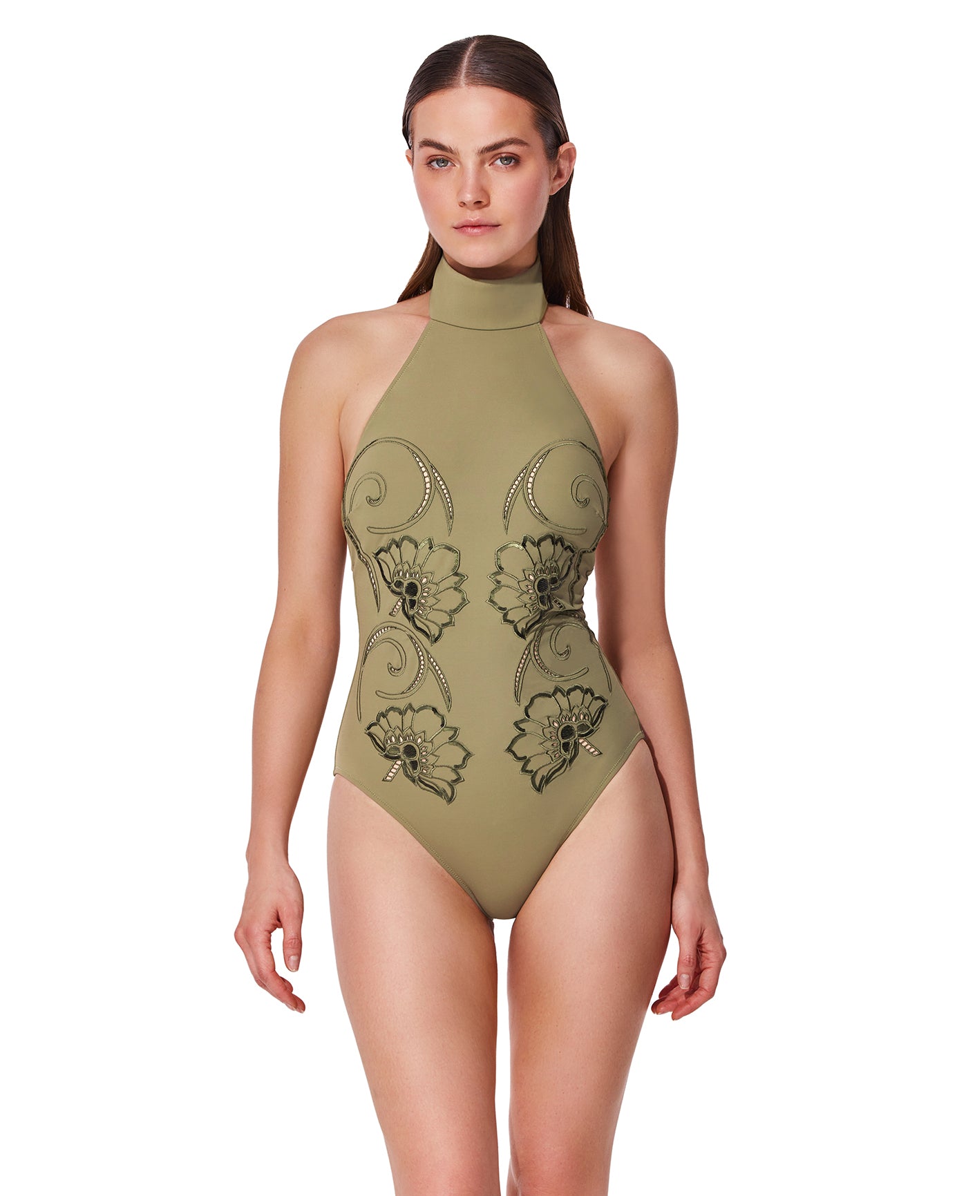 Hokkaido Mock Neck One Piece