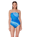 Marble Dream Bandeau One Piece