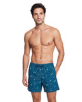 Beach Bound 5" Swim Trunks-Navy multi