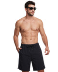 Beach Bound 7" Swim Trunks-Black