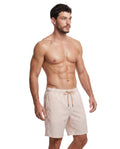 Beach Bound 7" Swim Trunks-White/yell