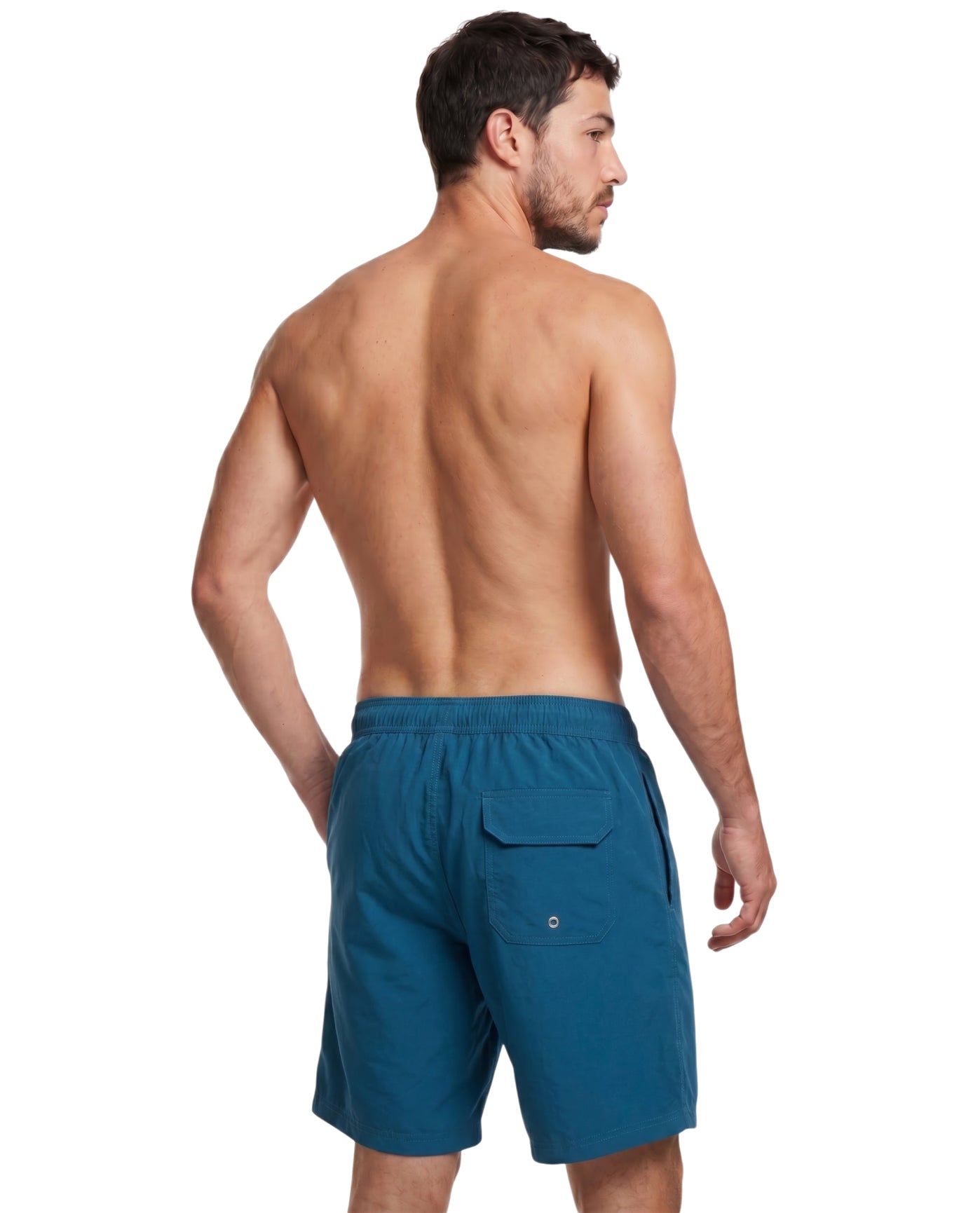 Beach Bound 7" Swim Trunks-Denim