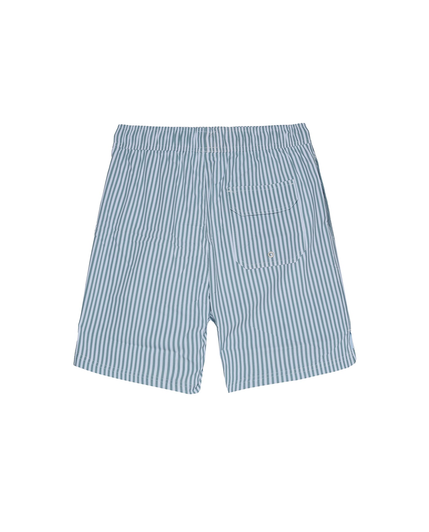 Beach Bound 9" Swim Trunks-Wh/grn