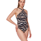 Nambiti High Neck Twist One Piece | Safari