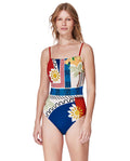 Positano Square Neck One Piece