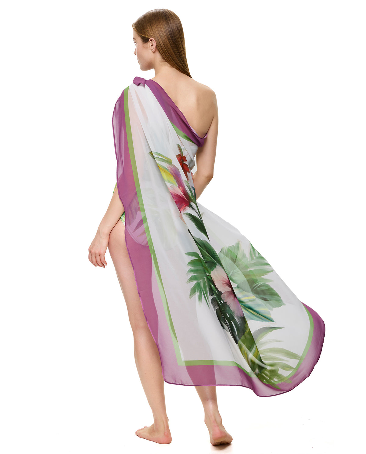 Gottex Paradise Beauty Pareo-Green-Multicolor 