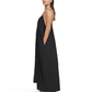 Side View Of Luma Maxi Dress Coverup | Black