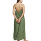 Back View Of Luma Maxi Dress Coverup | Olive