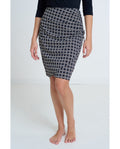 Modest Surplice Skirt with Side Shirring