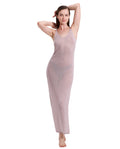 Solar Shimmer Knit Dress Cover-Up-Lt pin sil