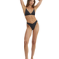 Au Naturel Golden Hour Mila Wide Band Triangle Bikini Top | Au Naturel Black