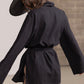 Back View Of Gottex Beach Life Kimono Cover Up | GOTTEX BEACH LIFE BLACK