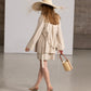 Back View Of Gottex Beach Life Kimono Cover Up | GOTTEX BEACH LIFE NATURAL
