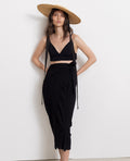 Wrap Midi Cover Up Skirt