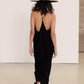 Back View Of Gottex Beach Life Maxi Cover Up Dress | GOTTEX BEACH LIFE BLACK