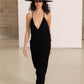 Front View Of Gottex Beach Life Maxi Cover Up Dress | GOTTEX BEACH LIFE BLACK