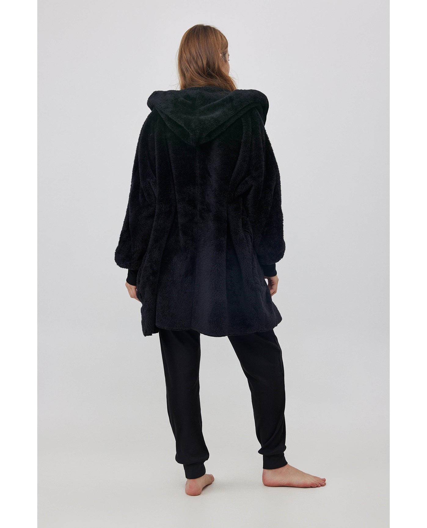 The Cloud Hoodie Blanket-Black