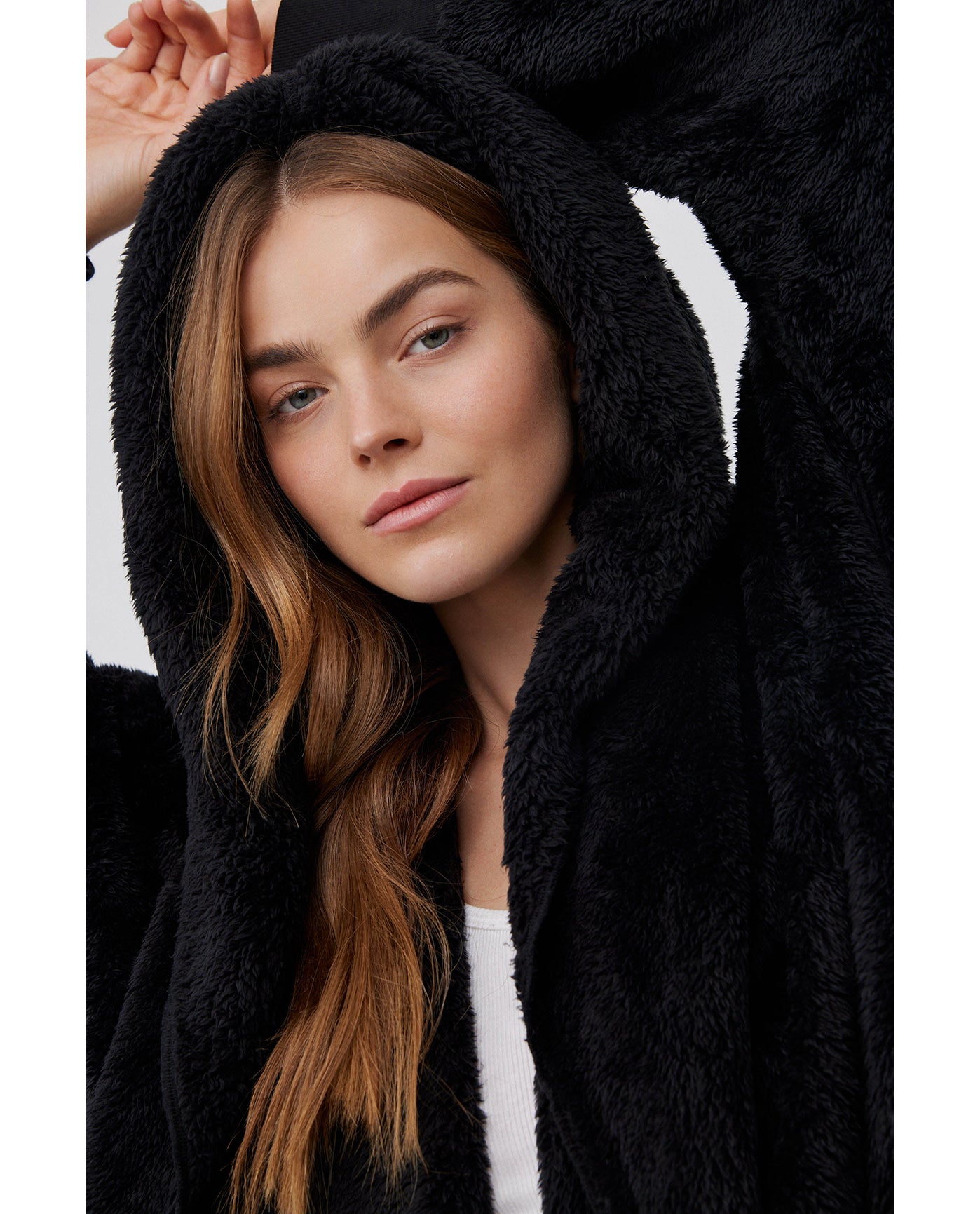 The Cloud Hoodie Blanket-Black