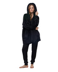 The Cloud Fleece Hoodie -Black