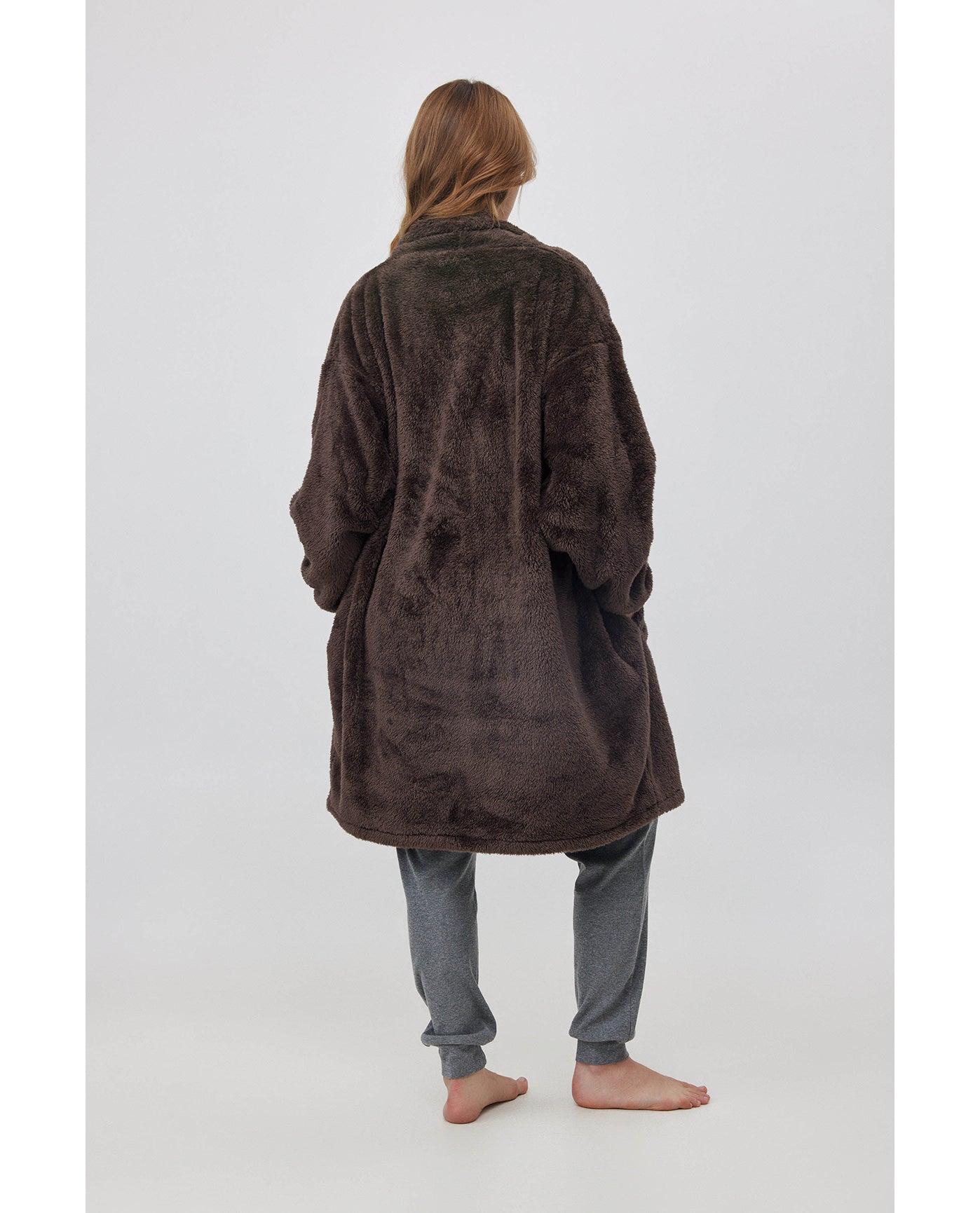 The Cloud Blanket Cardigan -Chocolate