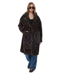 The Leopard Fleece Lounge Coat-Leopard