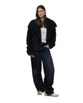 The Button-Up Fleece Cozy Coat-Black